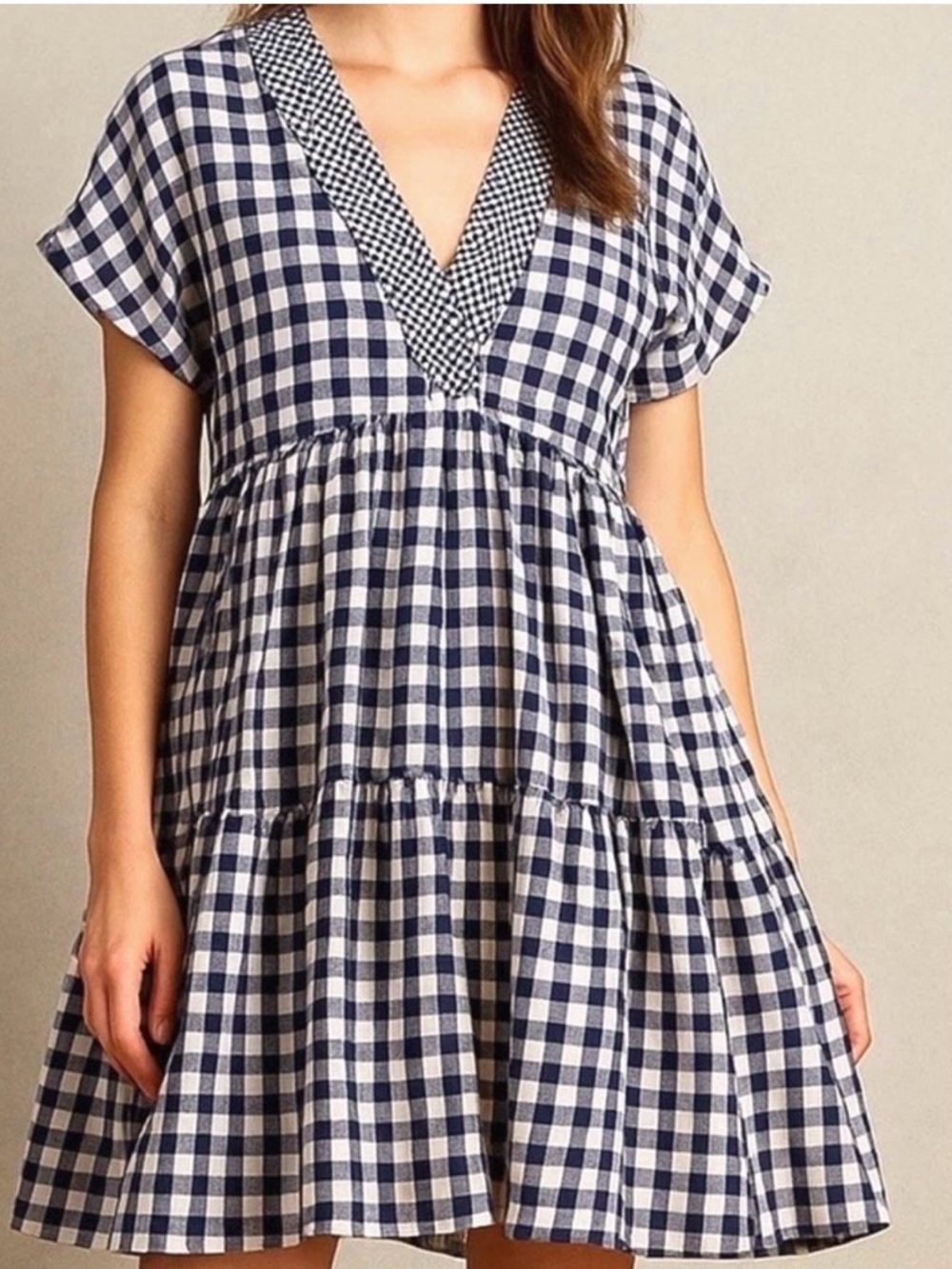 Anthropologie 11•1•Tylho Gingham dress